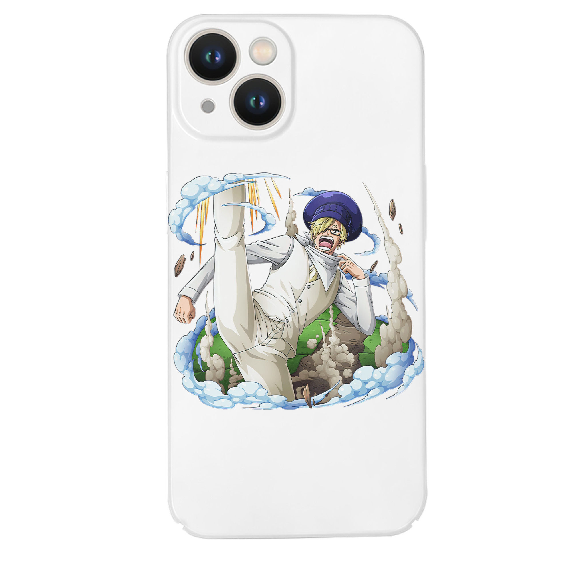 （画像用） ワンピース サンジ ONE PIECE Sanji 【iPhone 14シリーズ対応】ハードケース